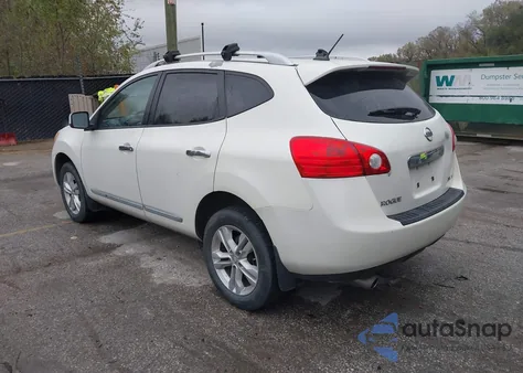 2013 Nissan Rogue Sv из США, поврежденный, VIN JN8AS5MV3DW626540